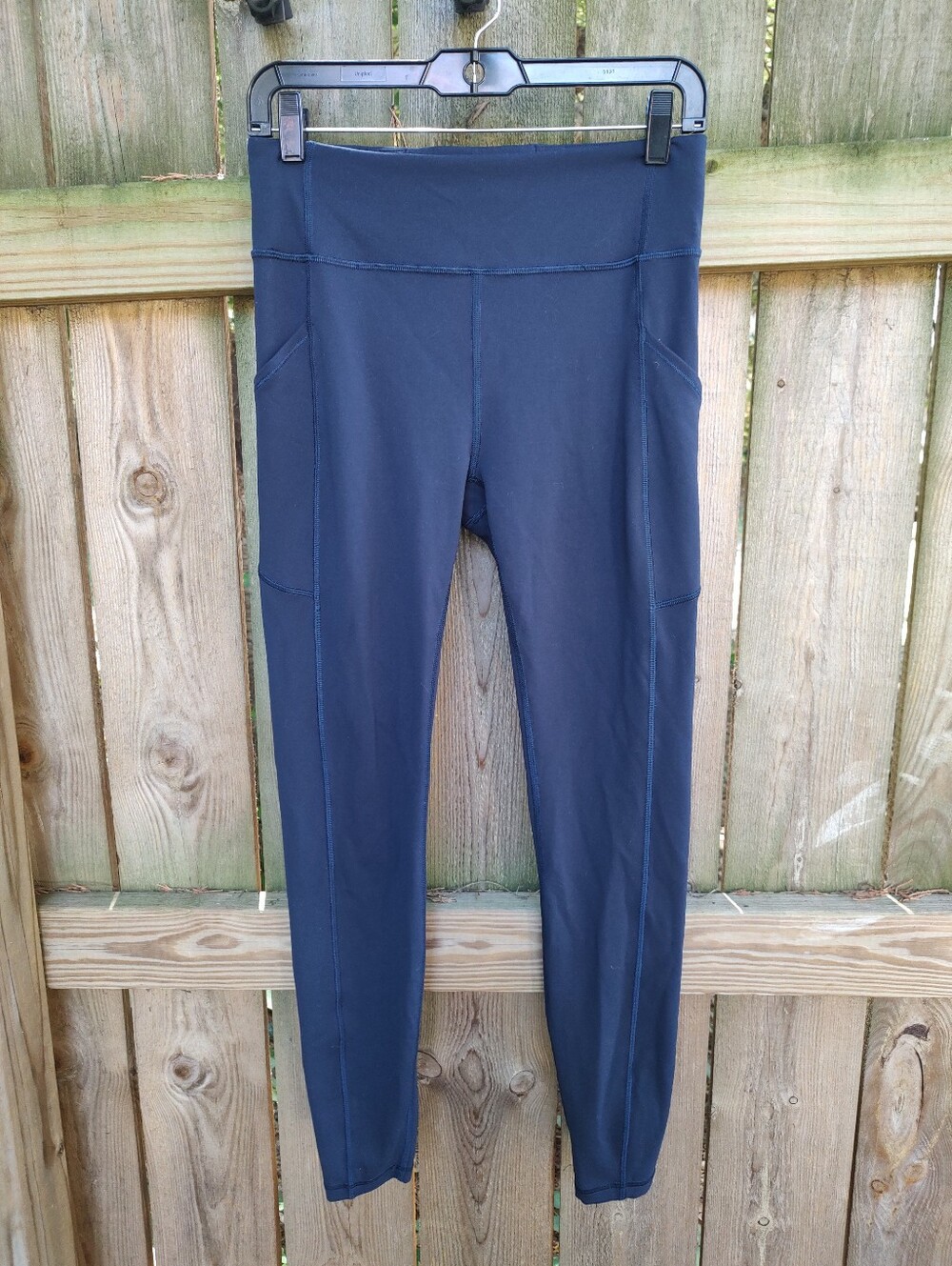 🏵️ Lululemon Invigorate High Rise Athletic Tight 28" Navy Blue Size 8